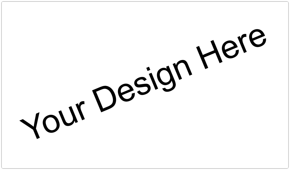 Custom Gaming Mat 24" x 12"